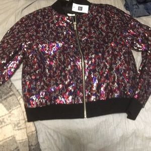 NWT gap kids sequins jacket